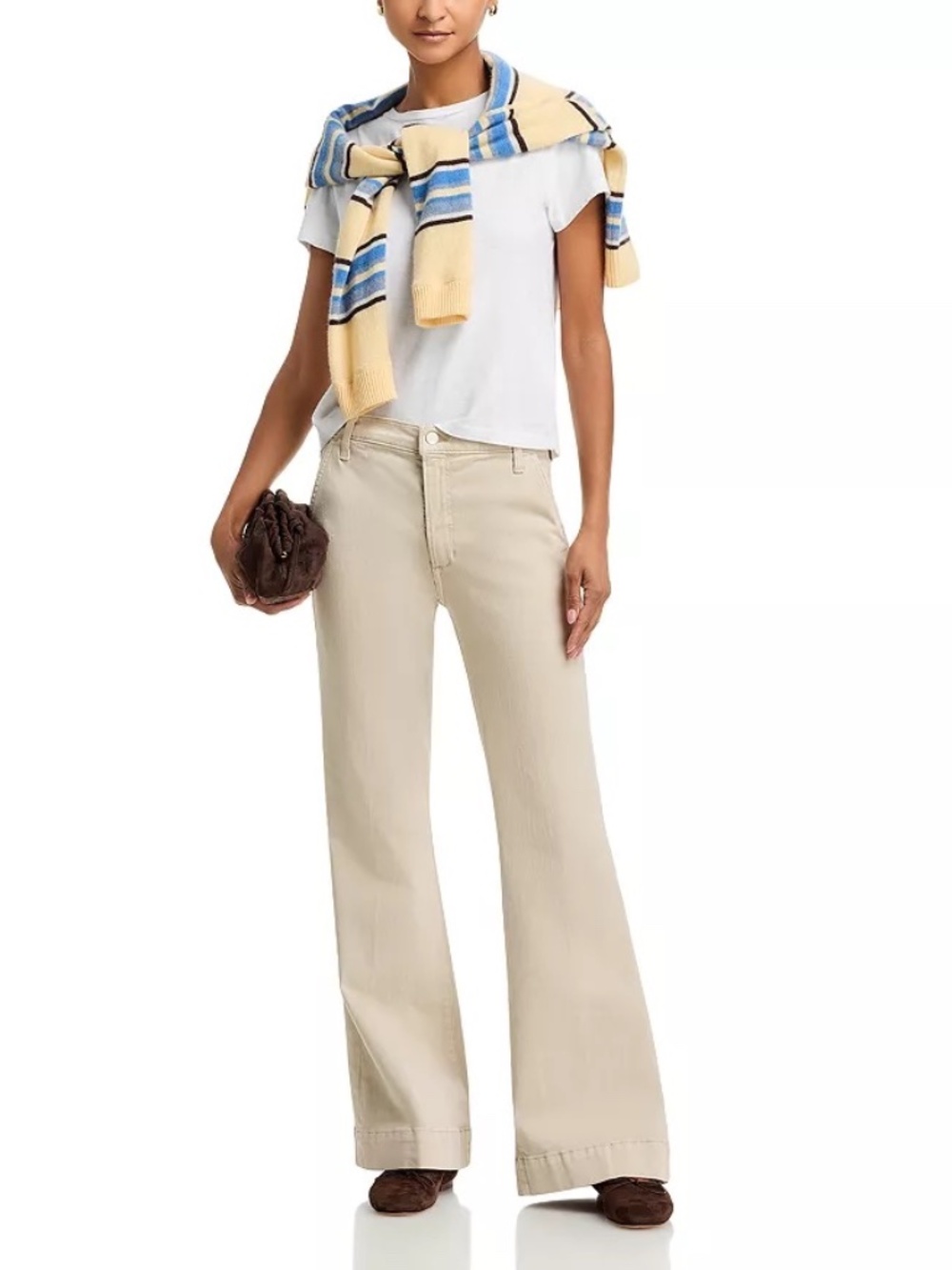 NWT Joe's Jeans The Molly High Rise Trouser Jeans in Safari - Size 27